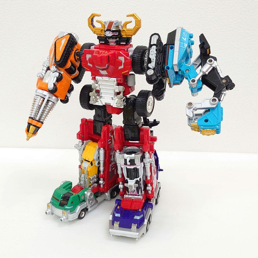 箱あり 轟轟戦隊ボウケンジャー　DX アルティメットダイボウケン　シールド付き