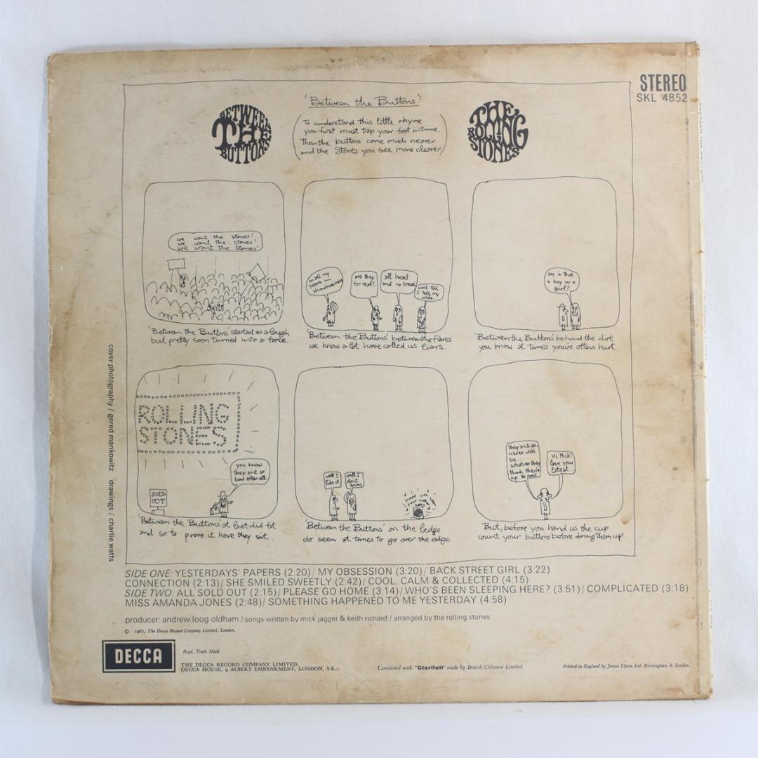 英LP Rolling Stones Between the Buttons