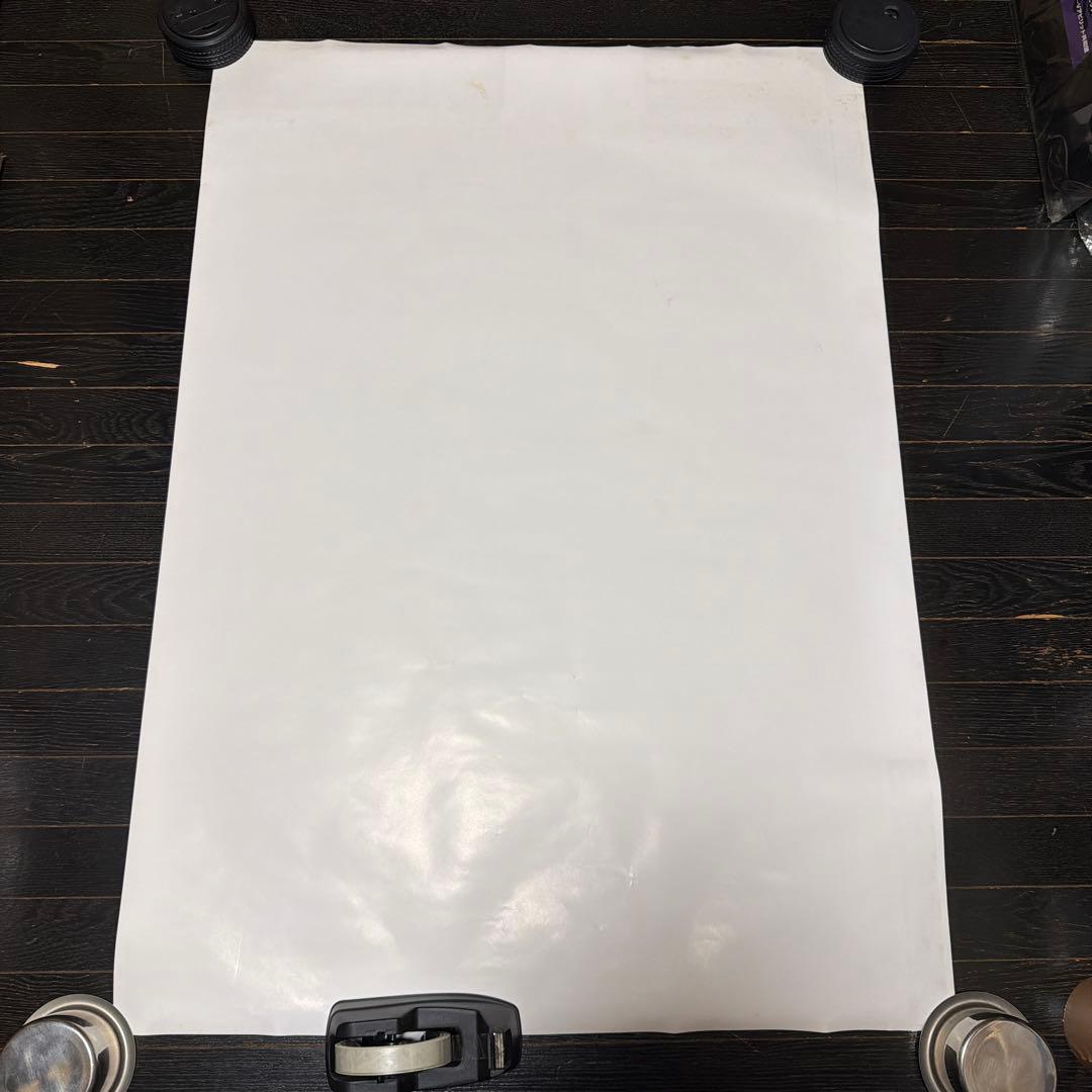 最安値　中森明菜　Cross my palm B1サイズ　ポスター　当時品