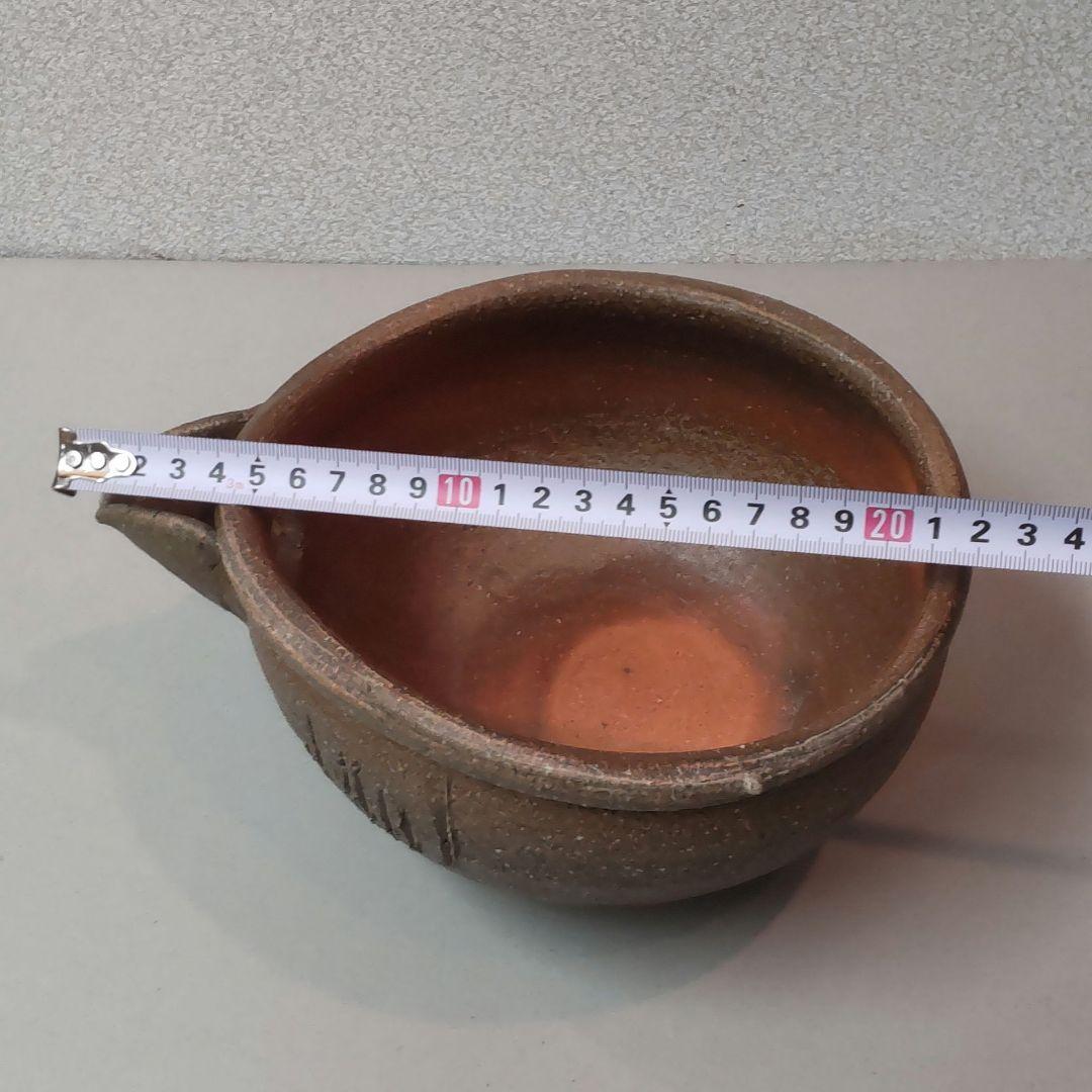 (711Z361)陶芸 水次 水指 酒器 徳利 茶道具 片口 李朝