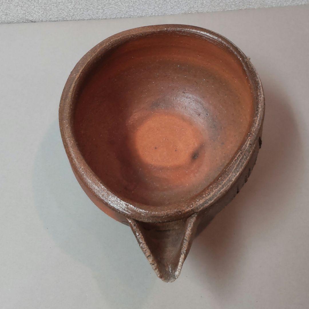 (711Z361)陶芸 水次 水指 酒器 徳利 茶道具 片口 李朝