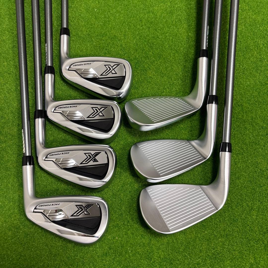 ゼクシオエックス（2024年）アイアンセット　5本　純正カーボンS／XXIOX