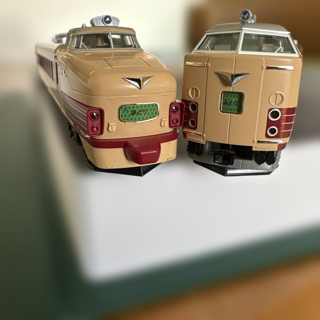 【希少】KATO 485系 特急「みどり」 4両セット④連結用カプラー交換済み