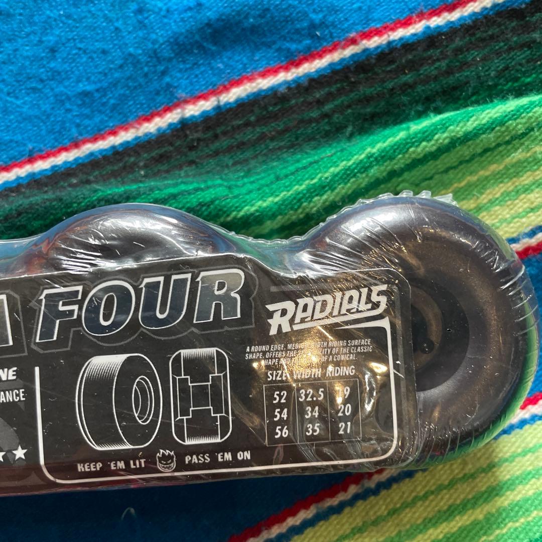 Spitfire フォーマル4 RADIALS 58mm101a定価9,130