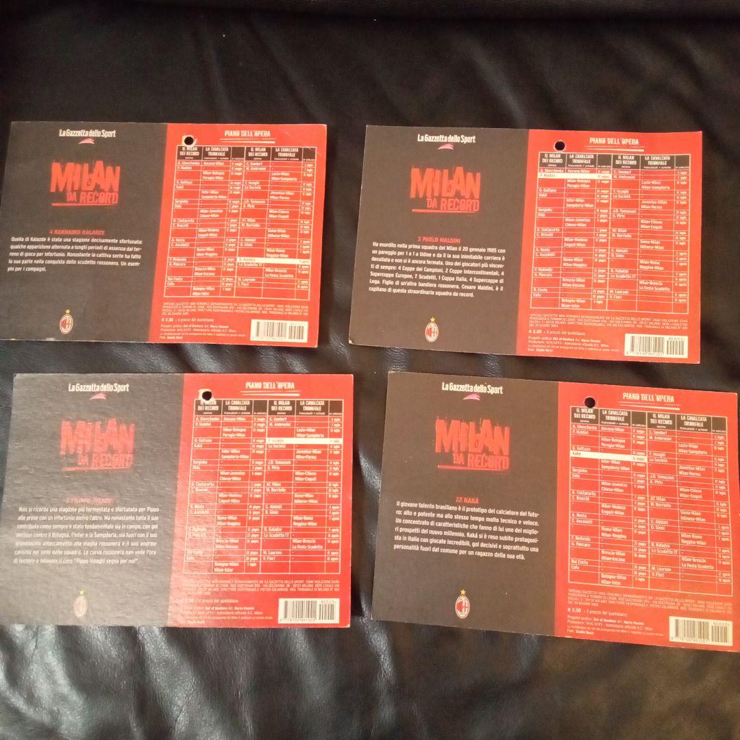 ガゼッタ・デッロ・スポルト MILAN DA RECORD　ミラン