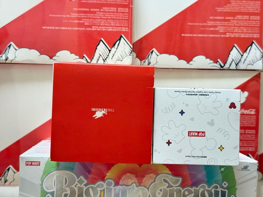 POPMART The monster COCA COLA とミッキー2個セット