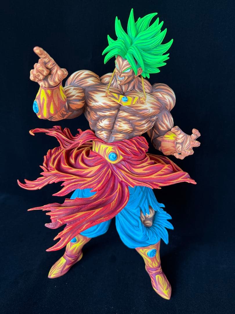 ドラゴンボール リペイント　ブロリー　ガレージキット フィギュア　大型タイプ