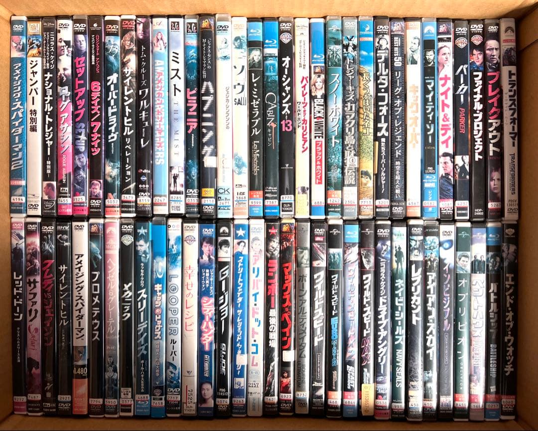 ①中古　DVD まとめ売り　134枚セット