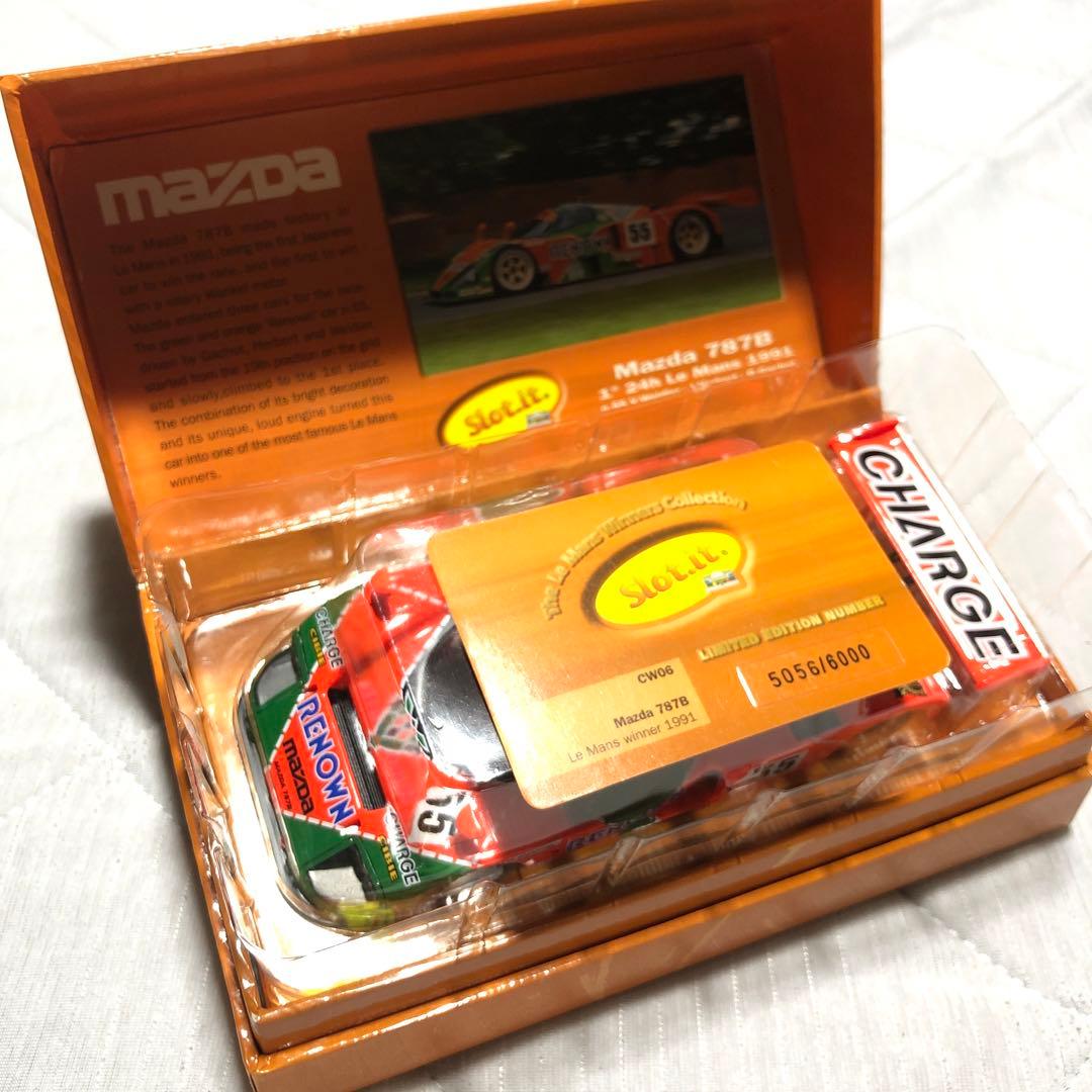スロットイット CW06 マツダ787B ルマン優勝車 スロットカー 超レア物