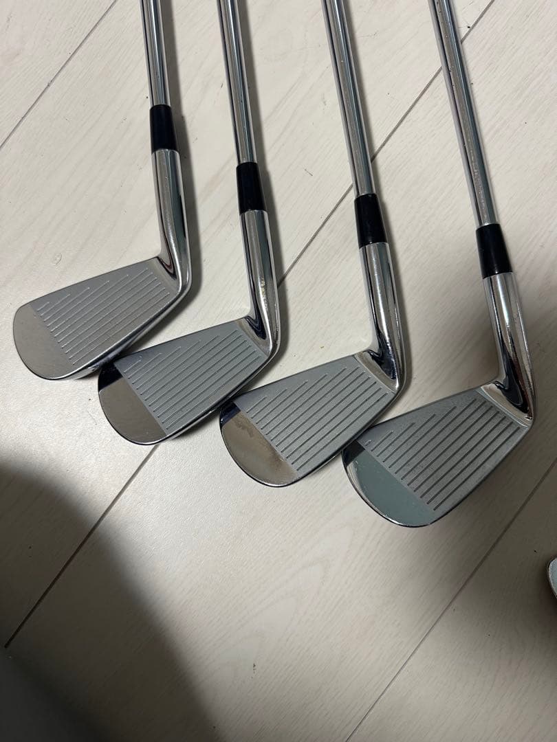 アイアンセット スチールシャフト ミラー仕上げ
