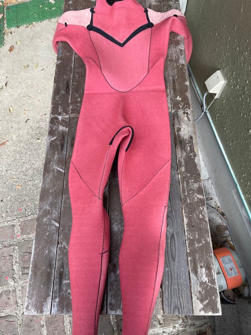 Ripcurl フルスーツ 赤/黒/グレー