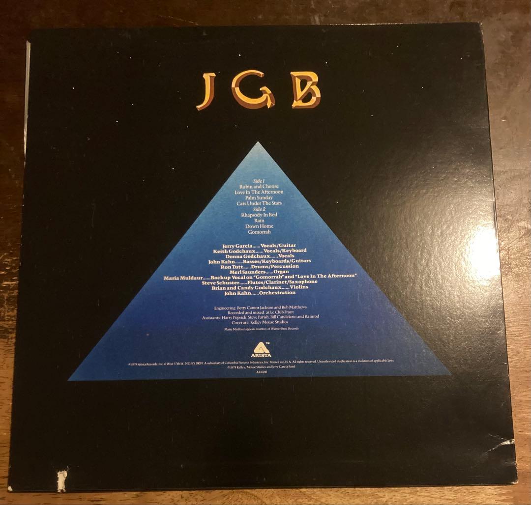 ■高音質USオリジナル盤■JERRY GARCIA BAND / ジェリーガルシ