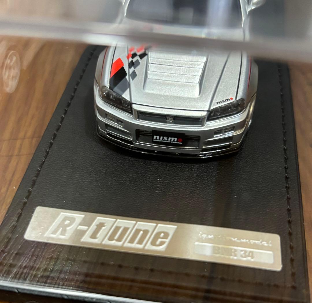 ミニカー IG1607 1/43 Nismo R34 GT-R R-tune Silver