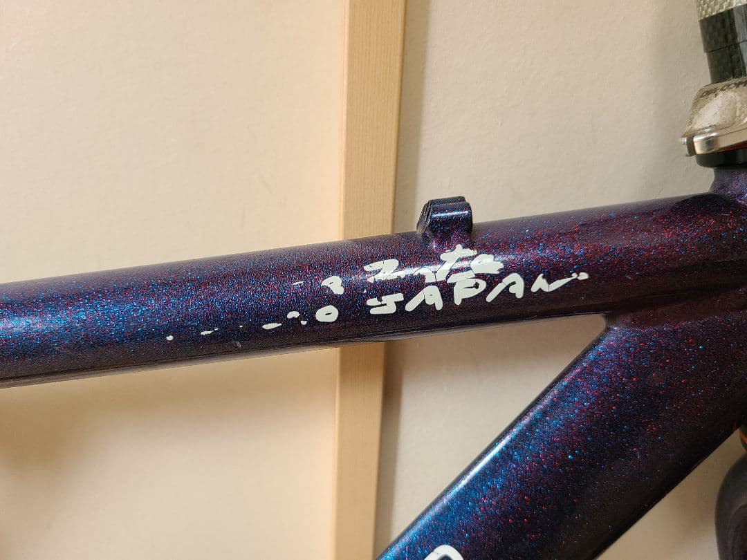 中古 VIGORE シクロクロス　フレームセット　レア　前後ホイール付きません。