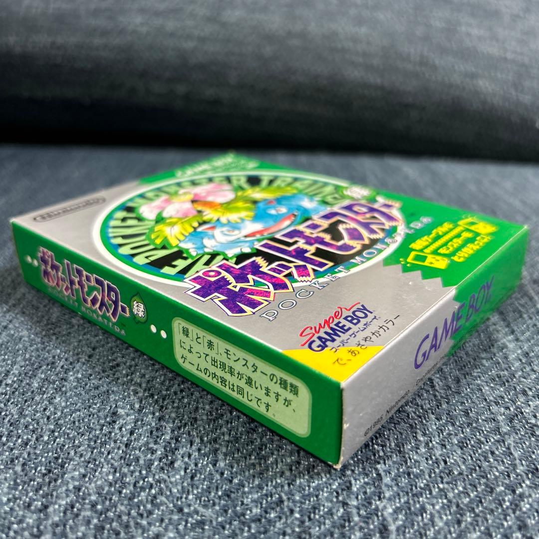 新品未開封　ポケットモンスター緑　ゲームボーイソフト　ポケモン希少　フシギバナ