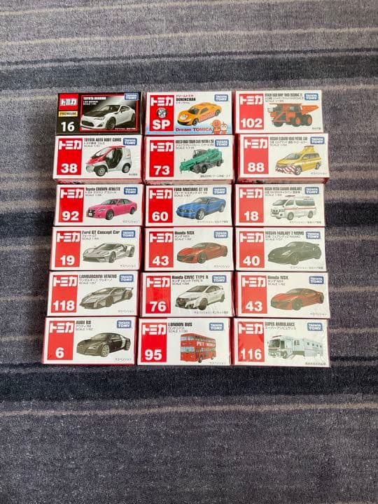 トミカ他　スバル車多数　ミニカーセット