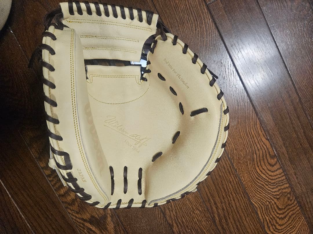 (新品)ウィルソン最高峰軟式キャッチャーミット