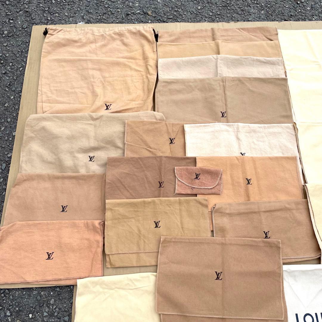 LOUIS VUITTON ルイヴィトン 保存袋 巾着 ロゴ 42枚