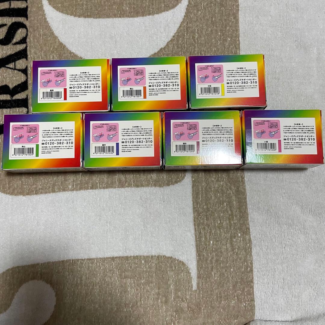 【ジャニーズWEST】離しま戦隊レインボー　セット