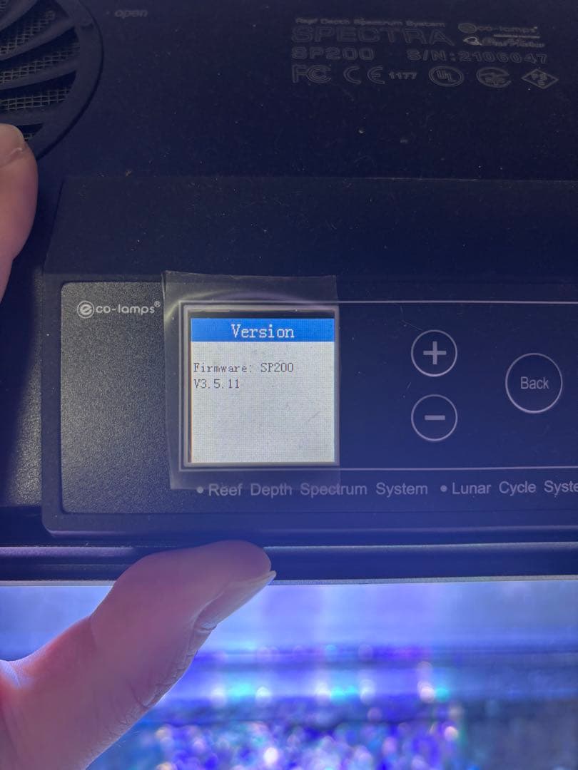 最終値下げ　SPECTRA SP200 スペクトラ　ブラック　LED