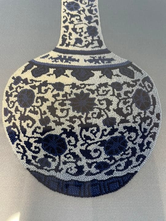 値引き可能です！新品　中国蘇州　刺繍絵　額含む