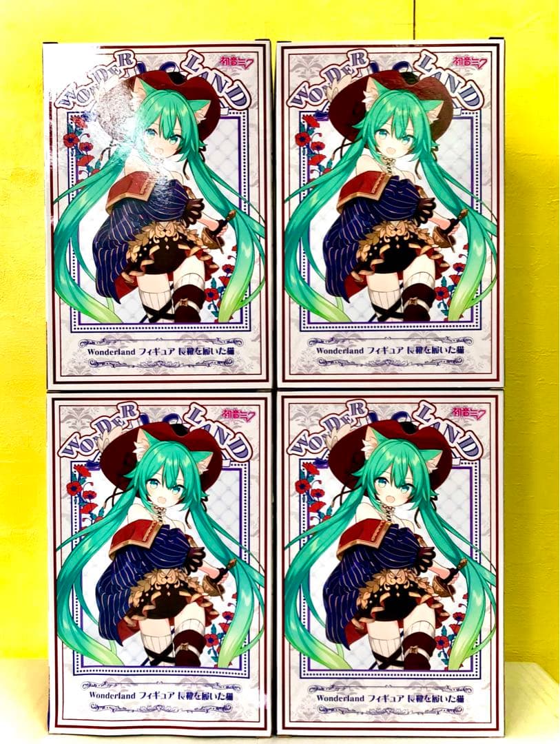 初音ミク　フィギュア　長靴をはいた猫　長靴を履いた猫