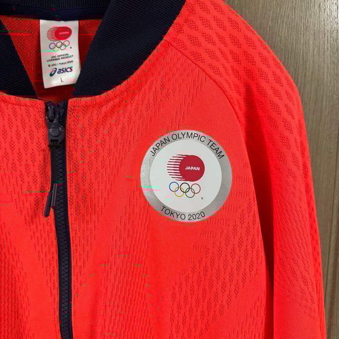 【美品！】アシックス ポディウムジャケット 東京オリンピック日本代表選手団 Ｌ