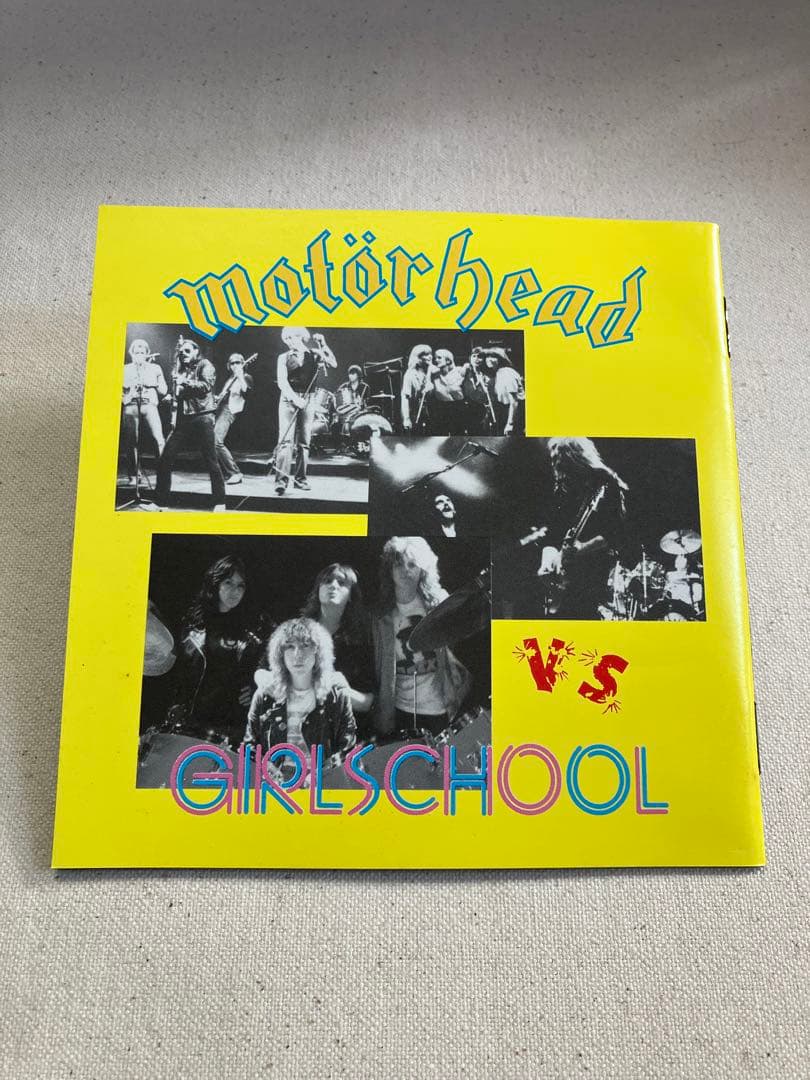 【盤質良好】 「モーターヘッド VS ガールスクール」 セル版 帯付き
