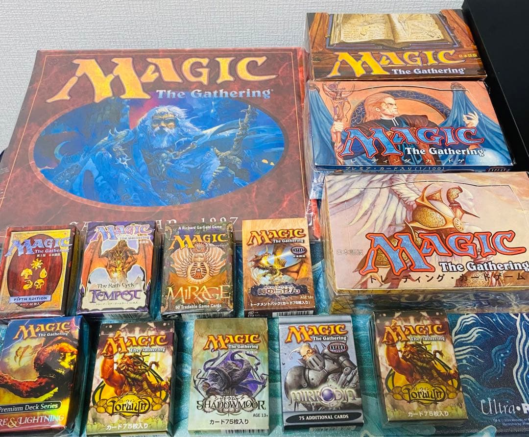 MTG バインダー　空箱　コレクション　処分　バラ売り不可