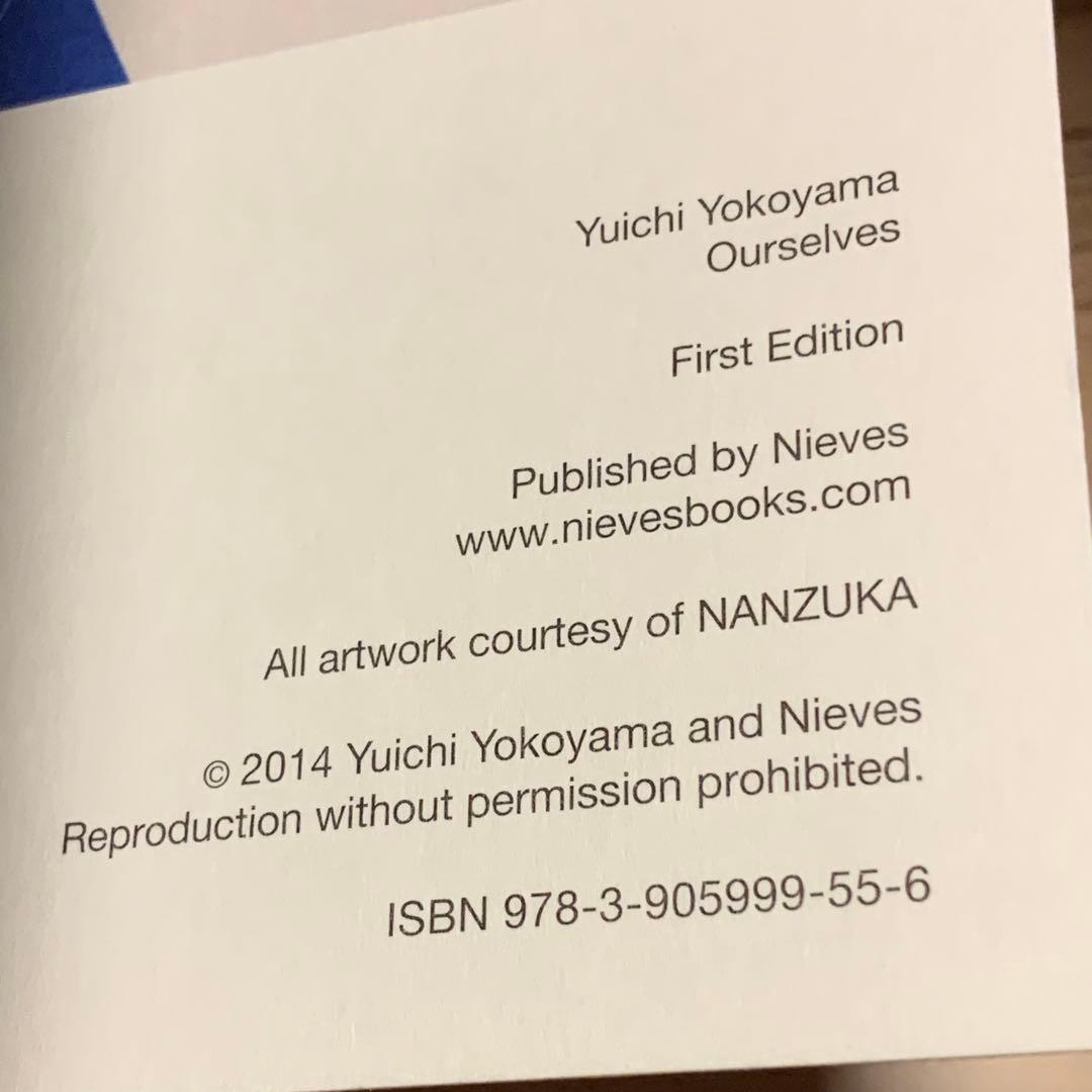 初版 横山裕一 YUICHI YOKOYAMA OURSELVES Nieves