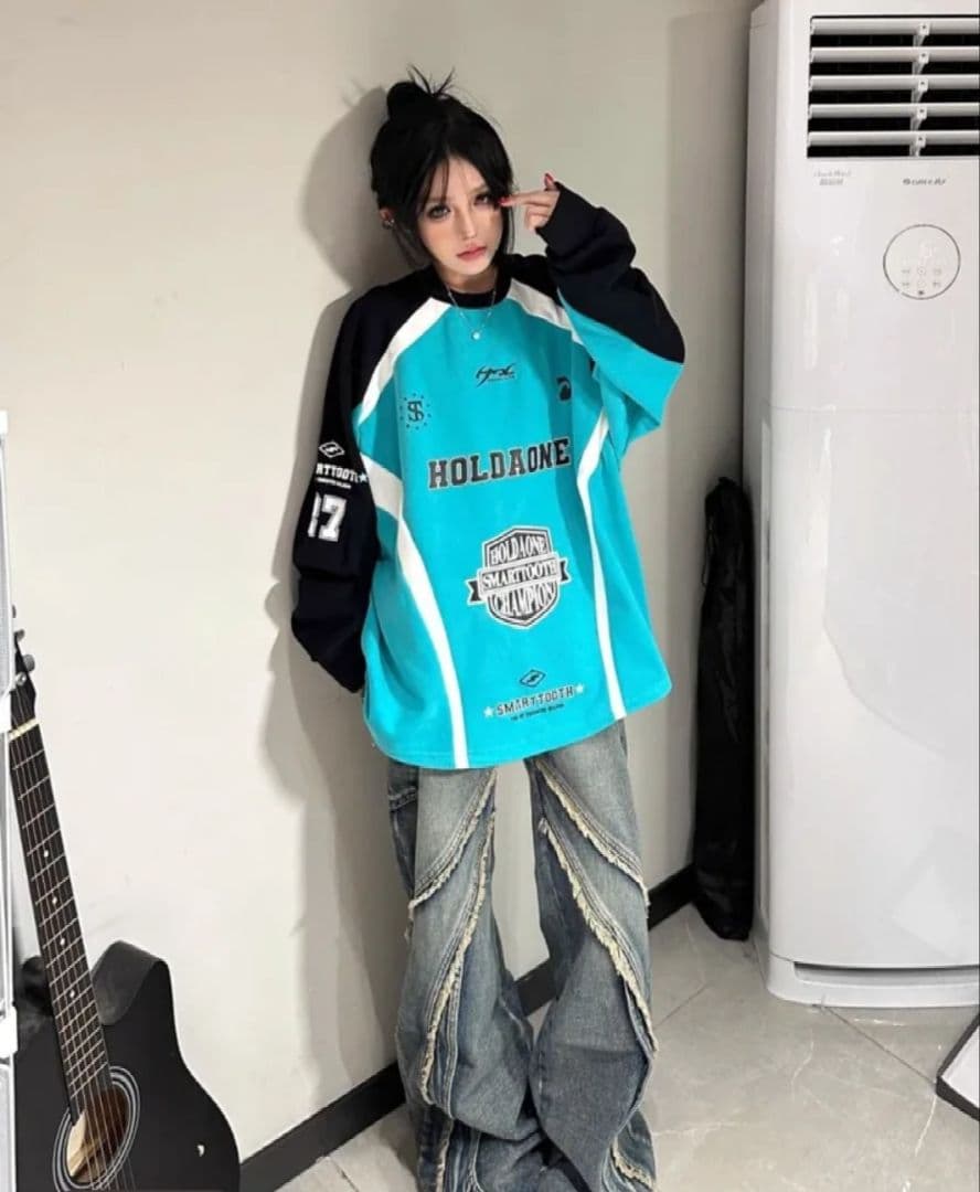 【オーバーサイズ】海外ラグビーゲームシャツ