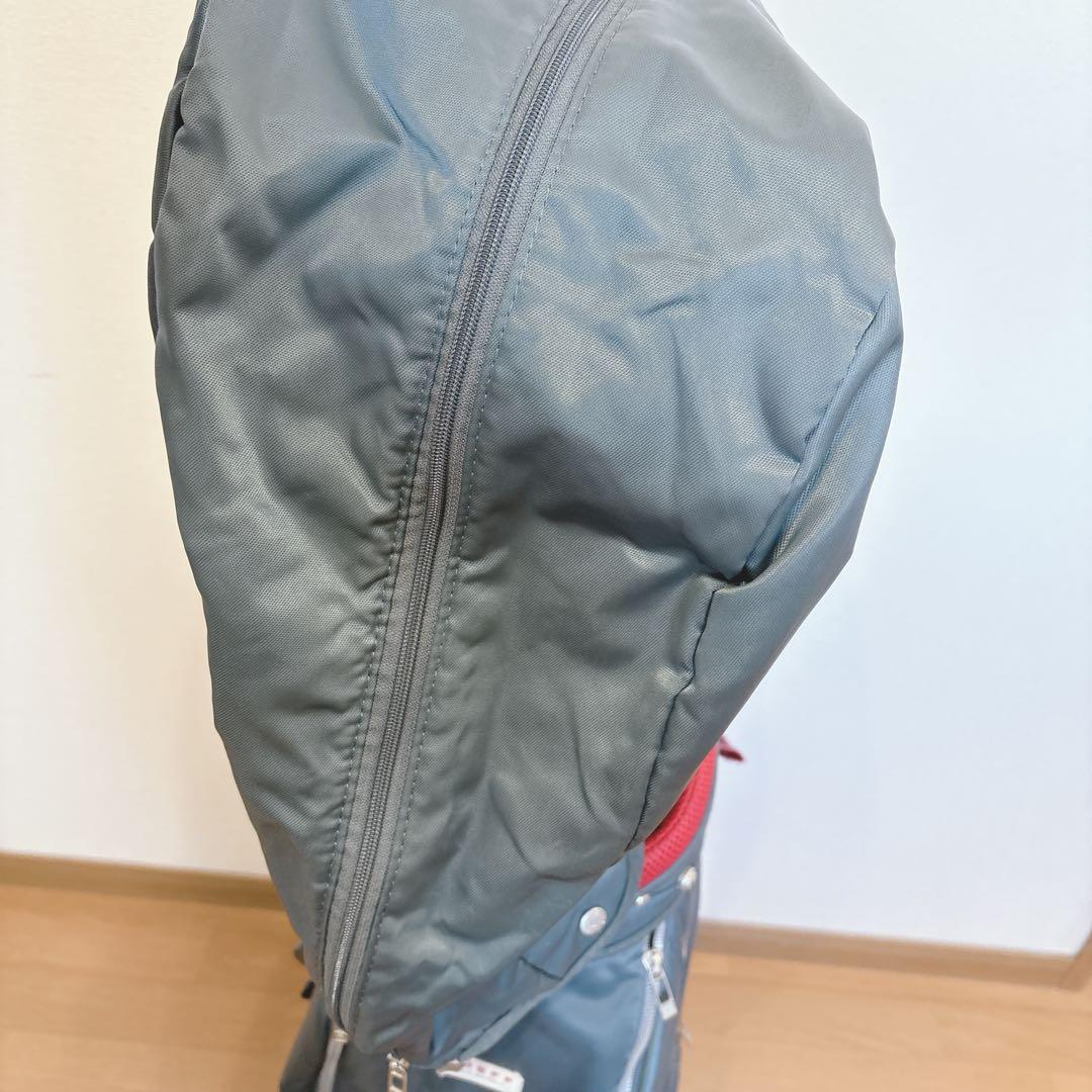 K405 onoff ナイロンツイル ネイビー キャディバッグ