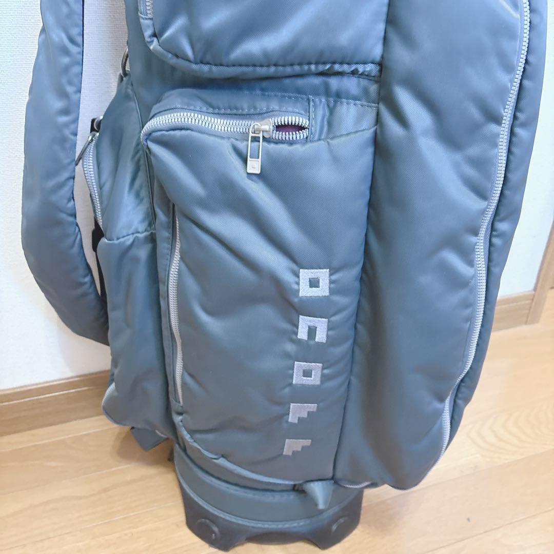 K405 onoff ナイロンツイル ネイビー キャディバッグ