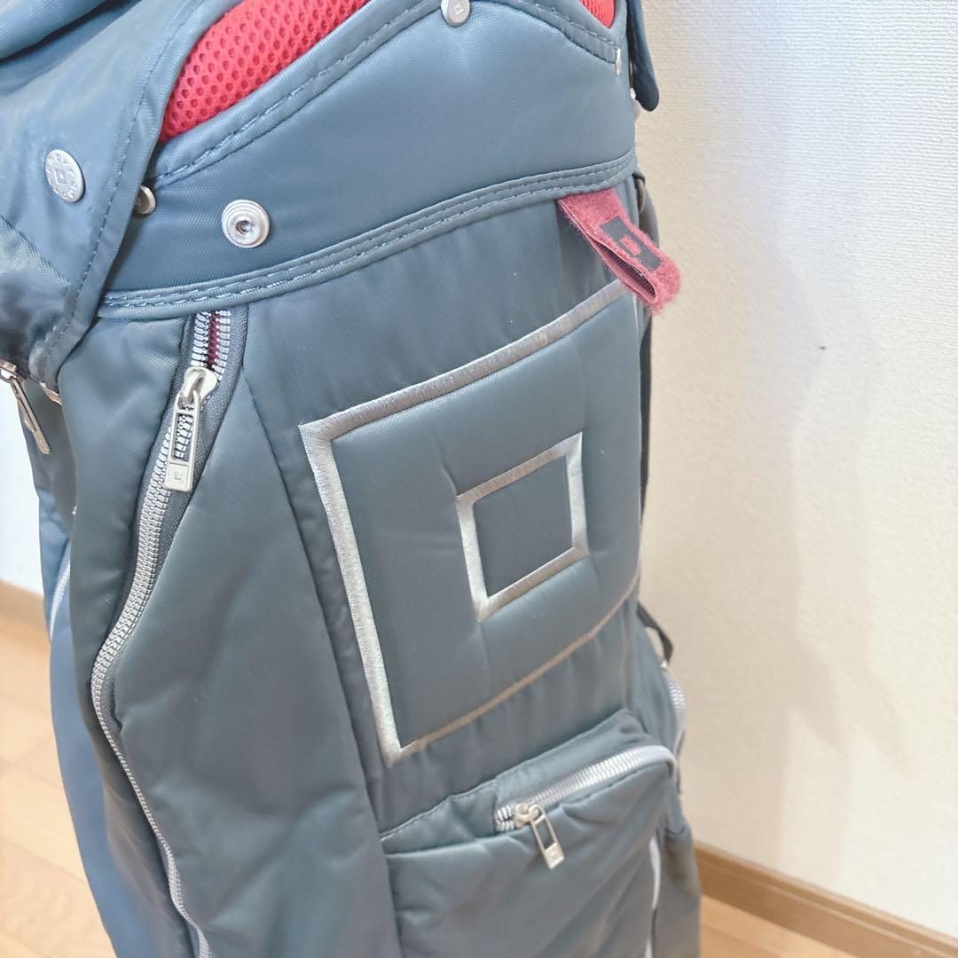 K405 onoff ナイロンツイル ネイビー キャディバッグ