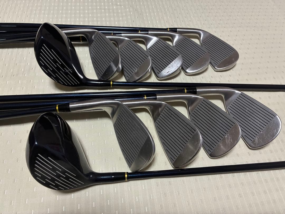 ✳️【美品中古】マクレガーゴルフセット⚫︎カーボンシャフト⚫︎3W・4W・アイアン9本