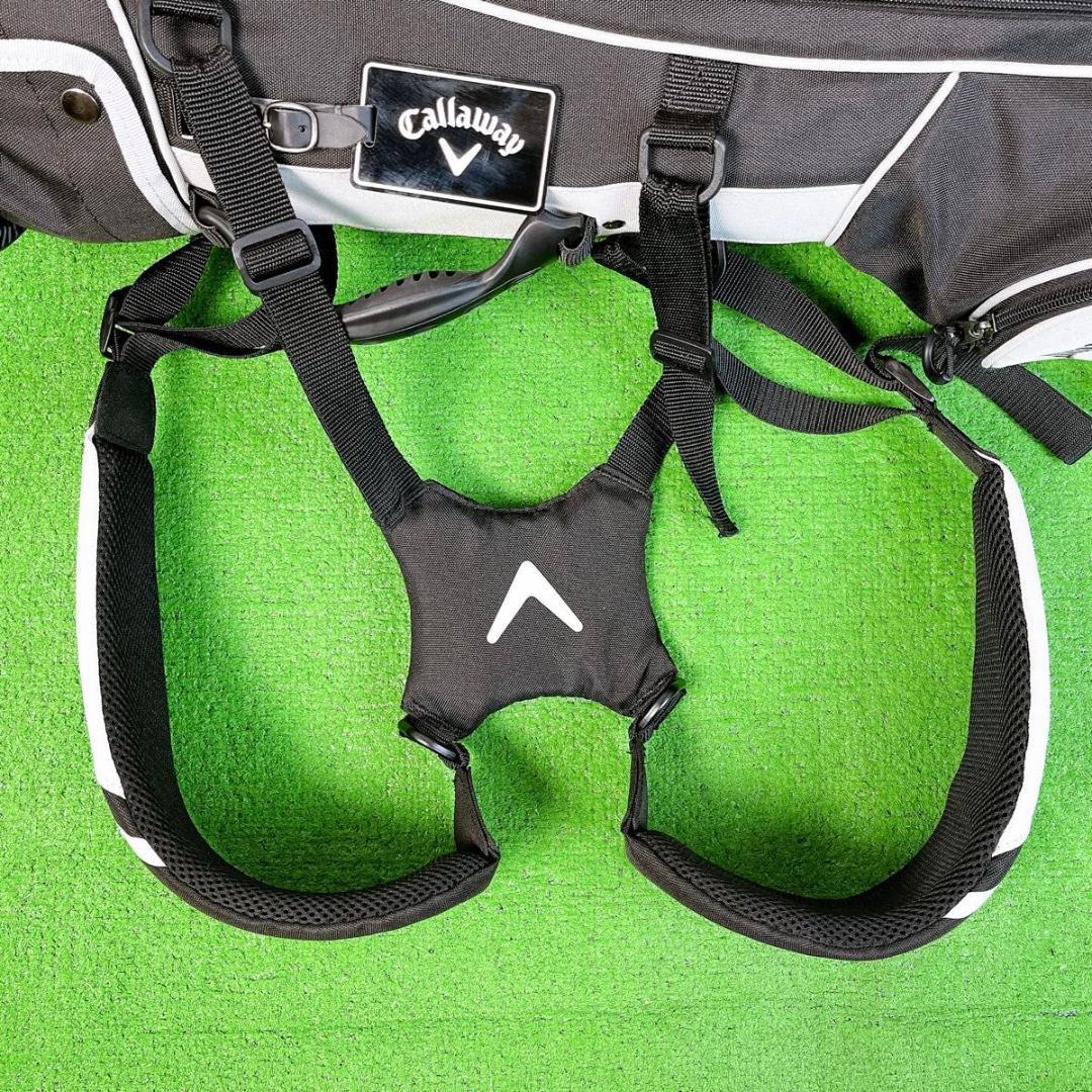 キャロウェイ シェブ スタンド式キャディバッグ 9型 軽量 ダブルストラップ