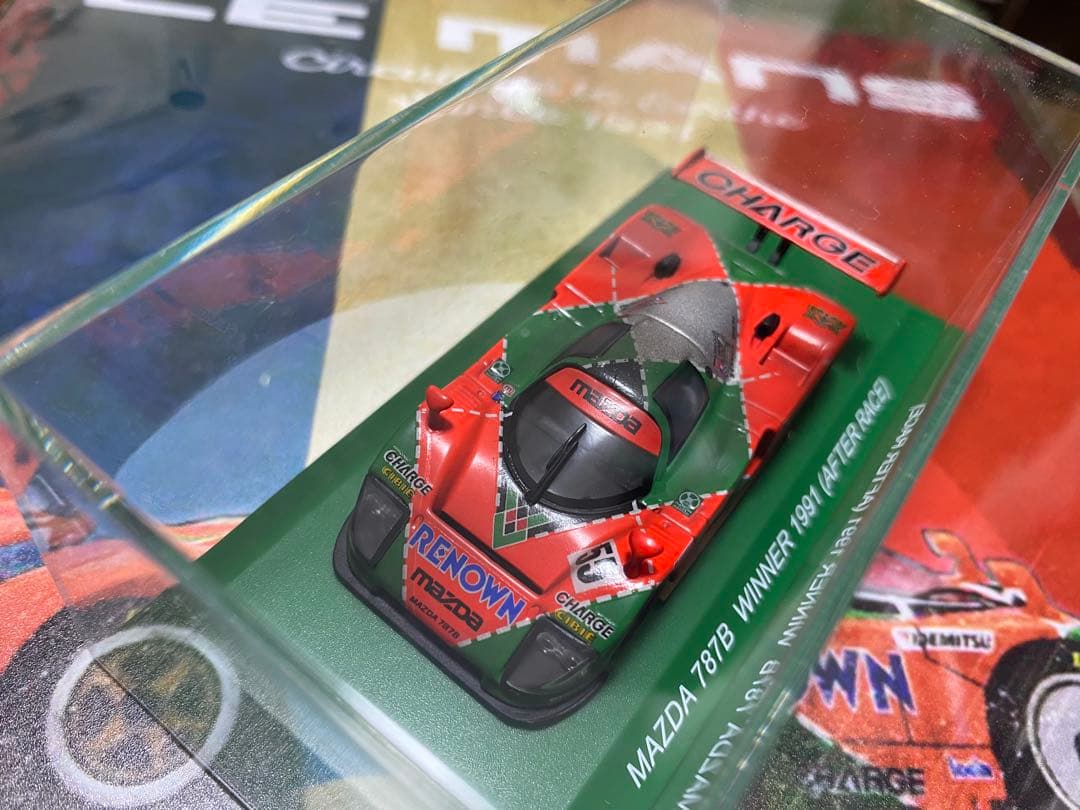 限定 500台 1/64 京商 マツダ 787B ウェザリング仕様
