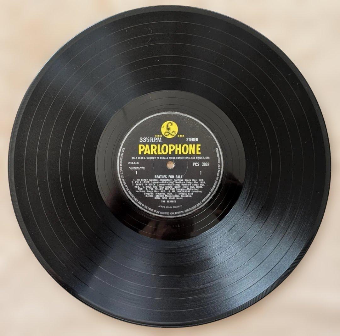 UK STEREO 初回盤 「 BEATLES FOR SALE 」美品！
