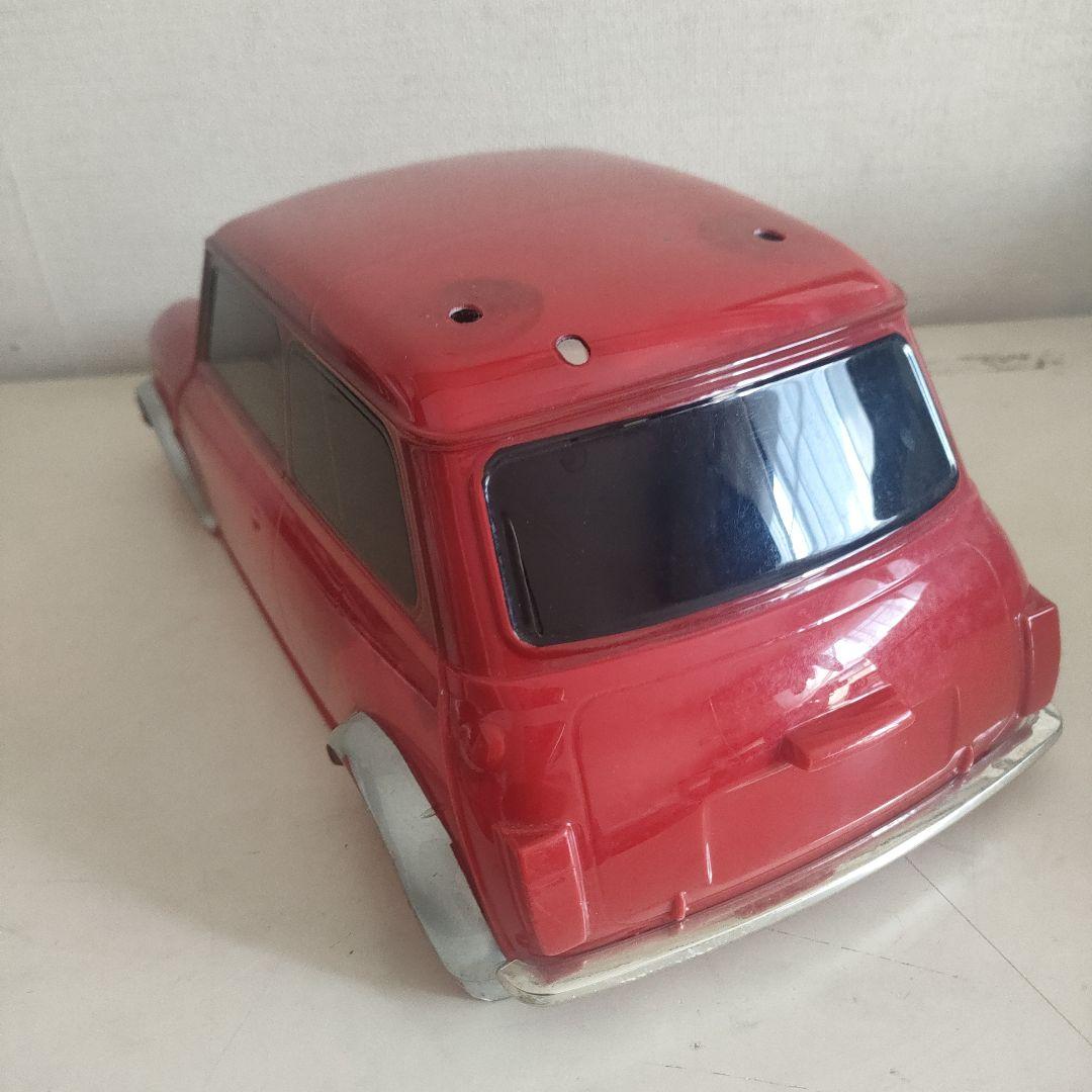 【当時物】タミヤ1/10 M-01シャーシメカセット、 ローバーミニボディ付き