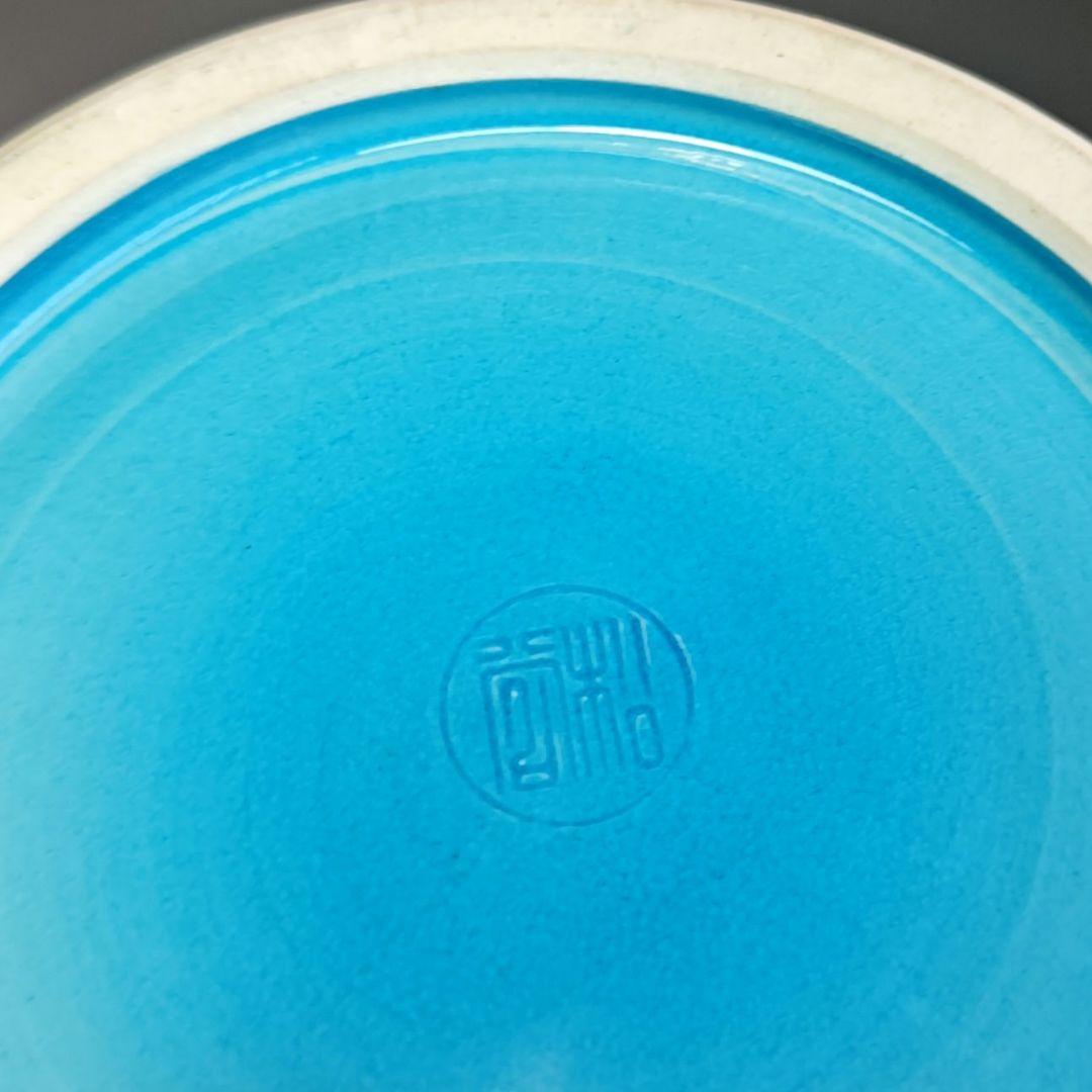 イ773 水指『平安　叶松谷造』『浅黄交趾こまつなぎ　水指　共箱』茶道具