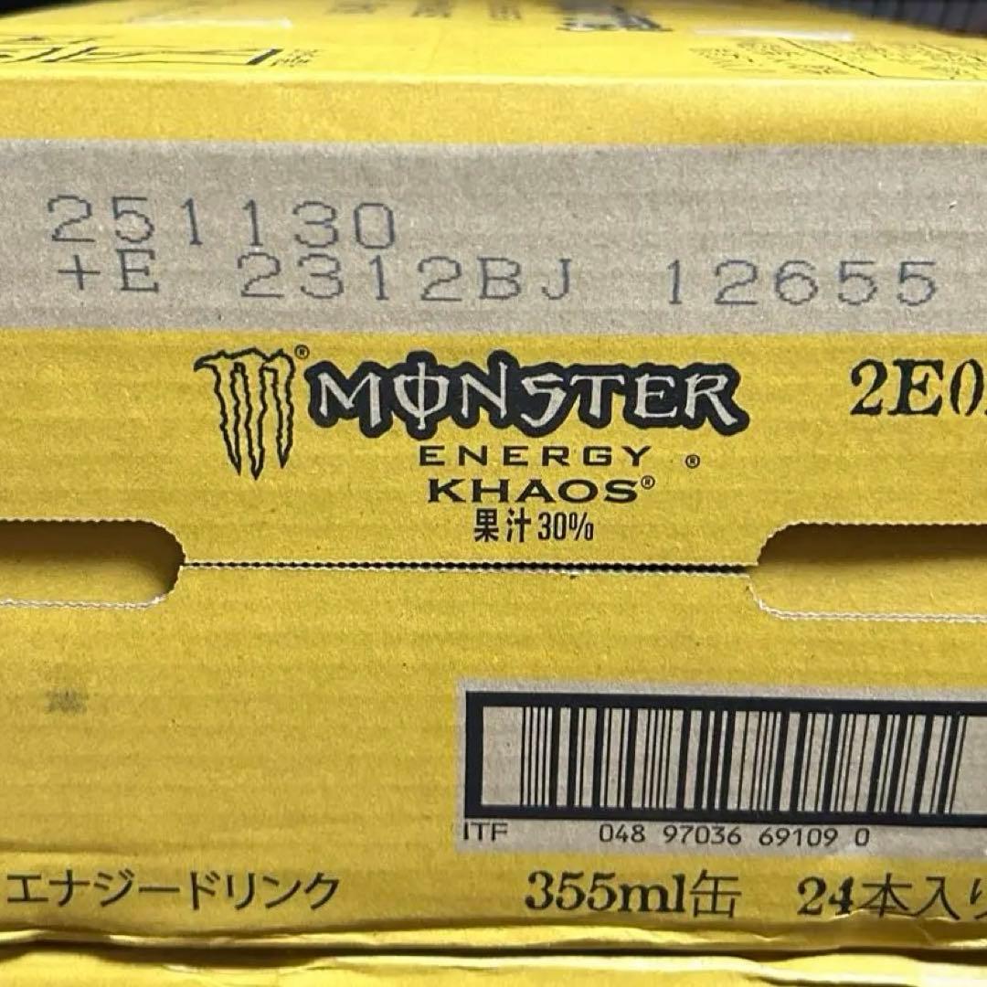ま*中様 アサヒ飲料 モンスター カオス 355ml×24本