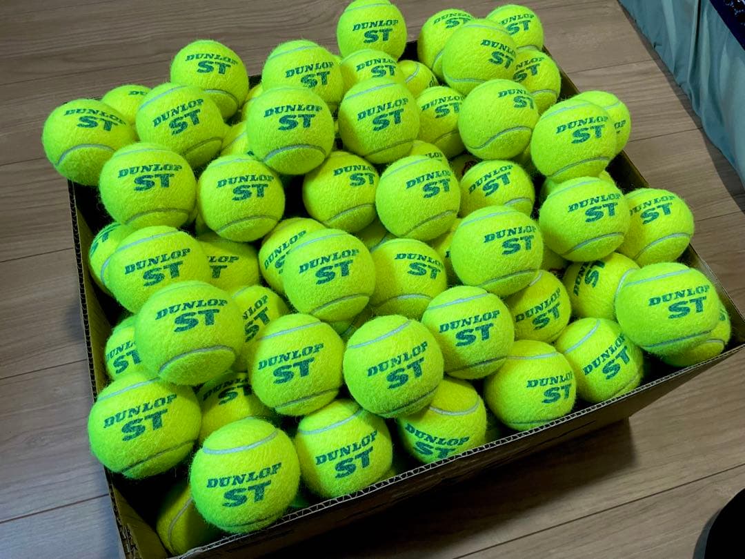 お得意様限定　女子練3日　12月23日開封 中古硬式テニスボール150球