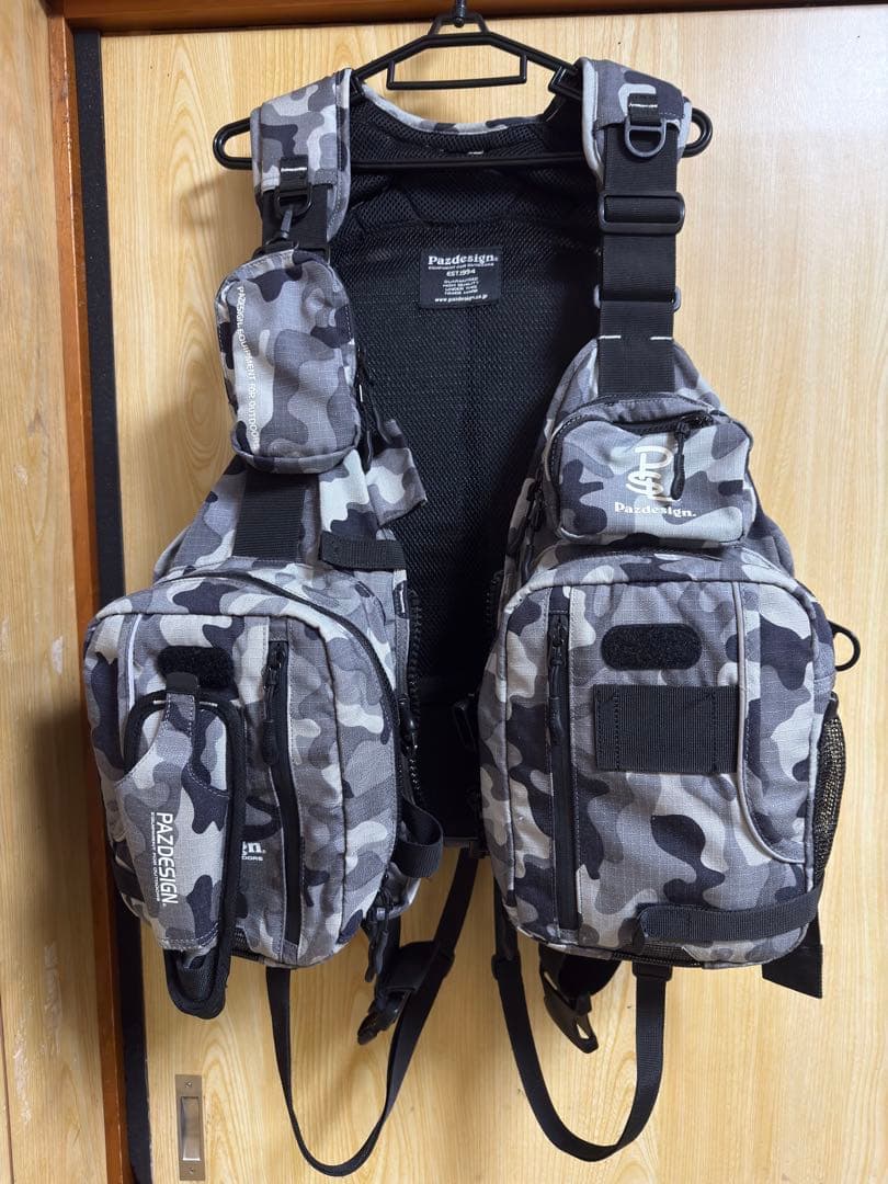 Pazdesign カモフラージュ ライフジャケット