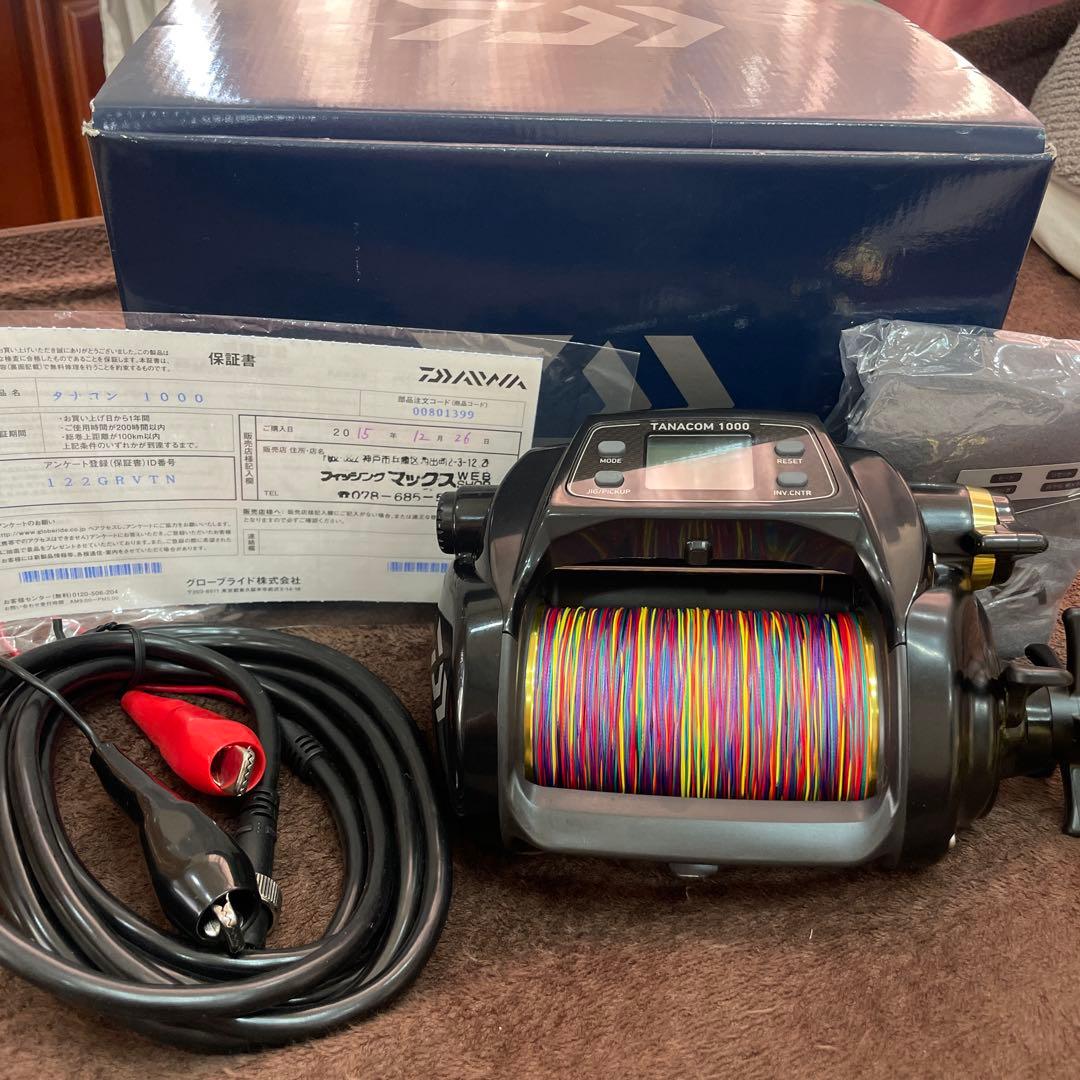 新品未使用　TANACOM 1000 電動リール