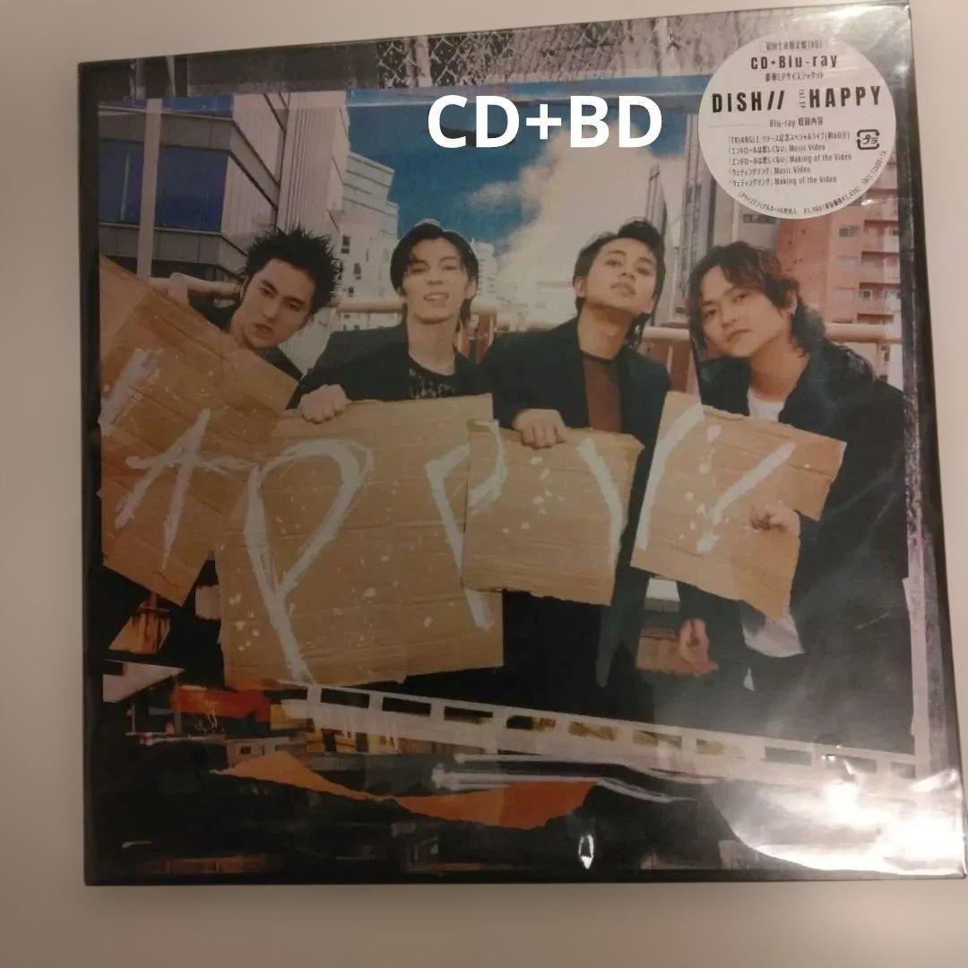 DISHi 初回限定盤 CD 3タイトル LPサイズ 新品未開封品