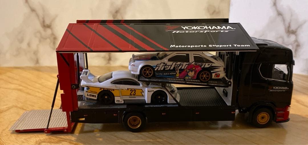 GCD 1/64 スカニア S730 トラック トランスポーター アドバンカラー