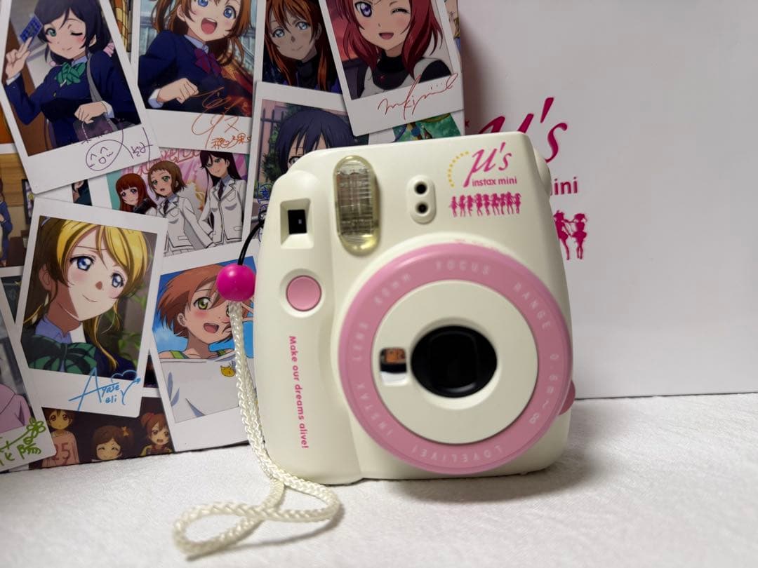 instax mini 8+　ラブライブ　μ's チェキ