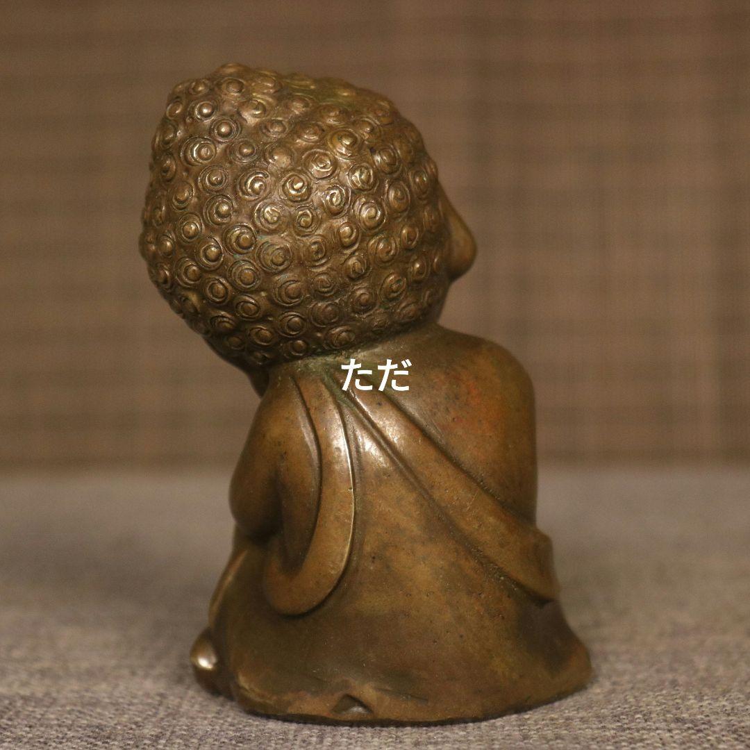 銅器 釈迦牟尼仏 茶台茶寵 書卓 装飾品 工芸品 置物