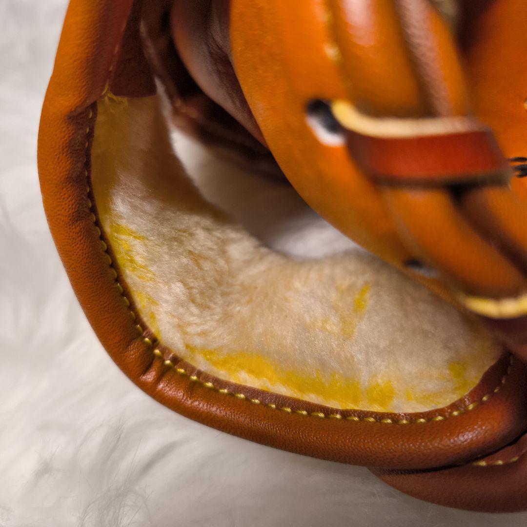 美品 希少 サンアップ Sun up 軟式 一般 グローブ 左手用(右投)