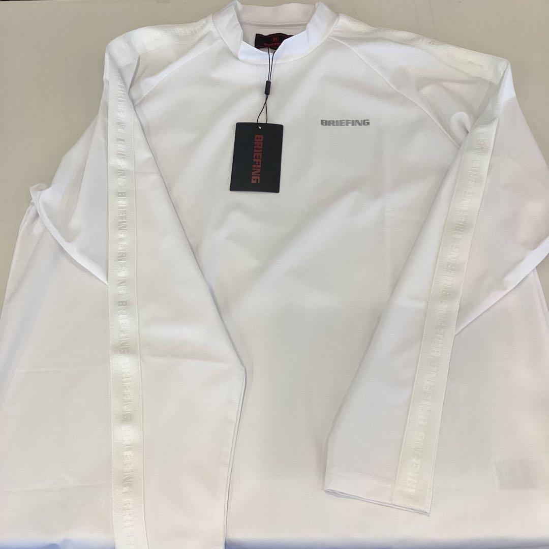 新品未使用　BRIEFING 正規品　SIDE LOGO 長袖　ハイネック　XL
